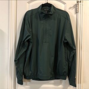 Nike Men's Dark Green Windbreaker Jacket